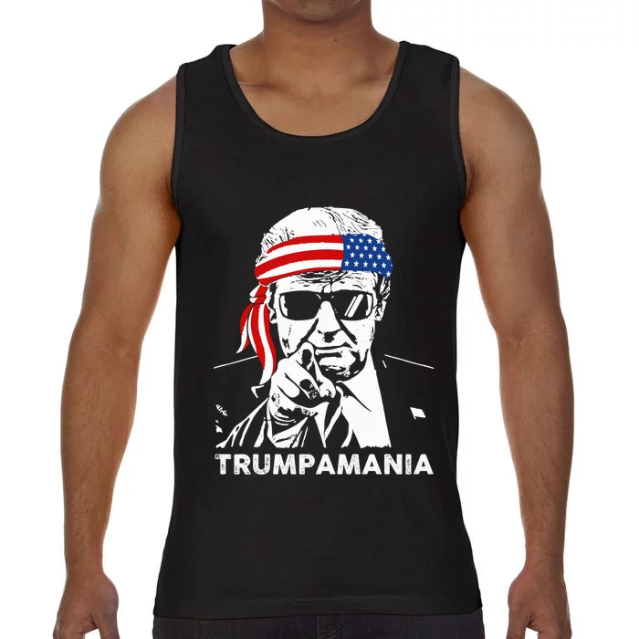 Trump Republican Convention Wrestling Meme Trumpamania Comfort Colors® Tank Top