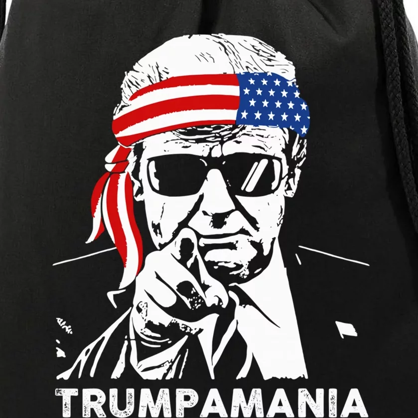 Trump Republican Convention Wrestling Meme Trumpamania Drawstring Bag