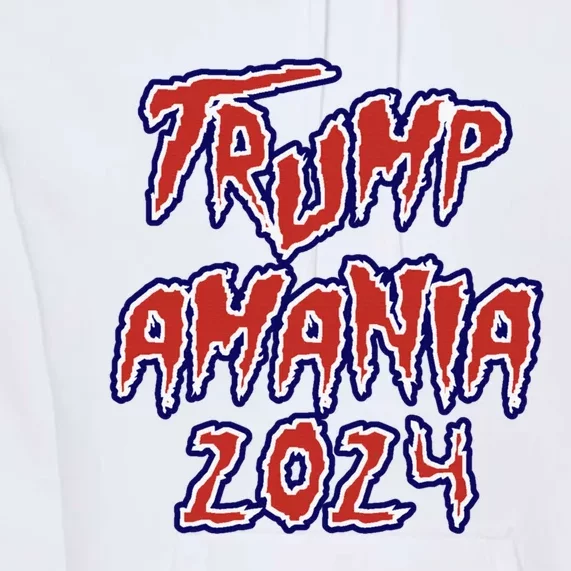 Trump Republican Convention Wrestling Meme Trumpamania 2024 Premium Hoodie