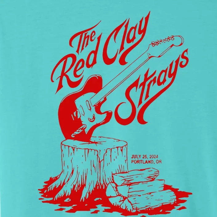 The Red Clay Strays Show At Portland Or July 25 2024 ChromaSoft Performance T-Shirt