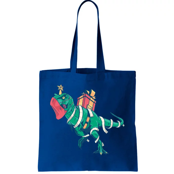 Tree Rex Christmas Gift Tote Bag