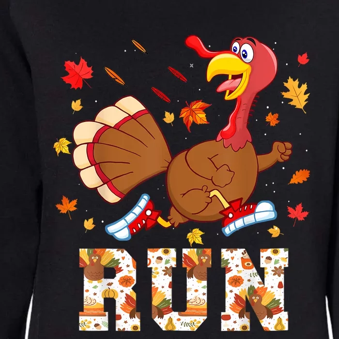 Turkey Run Costume Thanksgiving Running Turkey Trot Womens California Wash Sweatshirt