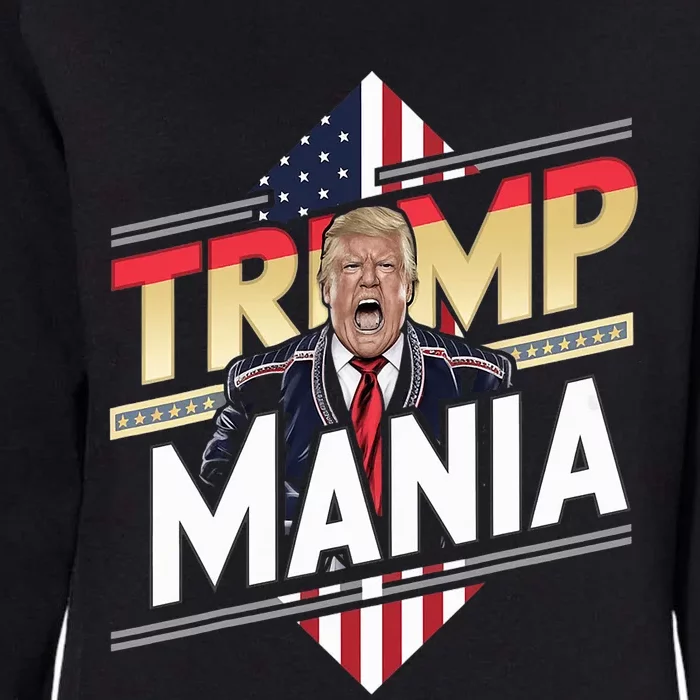 Trump Republican Convention Wrestling Meme Funny Trumpamania Womens California Wash Sweatshirt