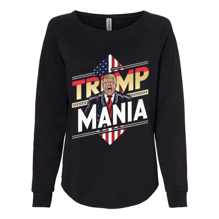 Trump Republican Convention Wrestling Meme Funny Trumpamania Womens California Wash Sweatshirt