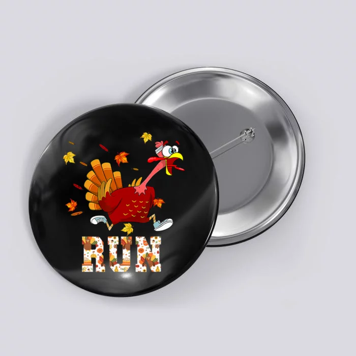 Turkey Run Costume Thanksgiving Running Turkey Trot Button