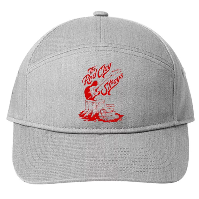 The Red Clay Strays Show At Portland 7-Panel Snapback Hat