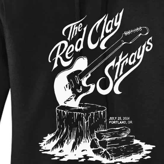 The Red Clay Strays Show At Portland Women's Pullover Hoodie