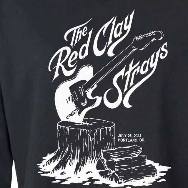 The Red Clay Strays Show At Portland Cropped Pullover Crew