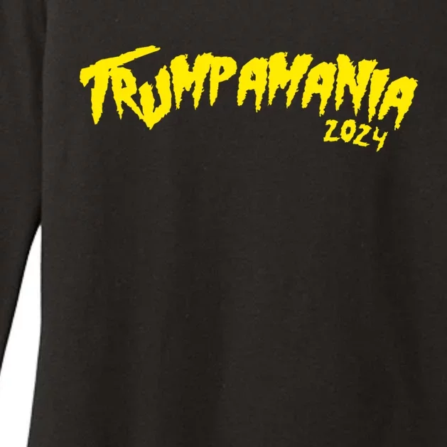 Trump Republican Convention Wrestling Meme Trumpamania Womens CVC Long Sleeve Shirt