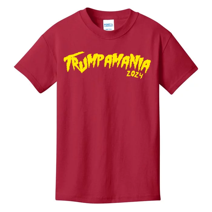 Trump Republican Convention Wrestling Meme Trumpamania Kids T-Shirt