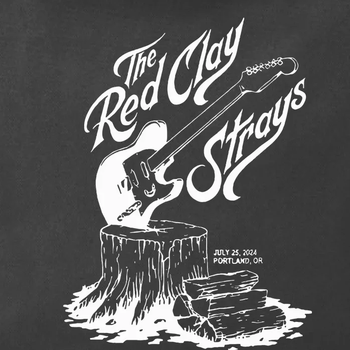 The Red Clay Strays Show At Portland Or July 25 2024 Zip Tote Bag