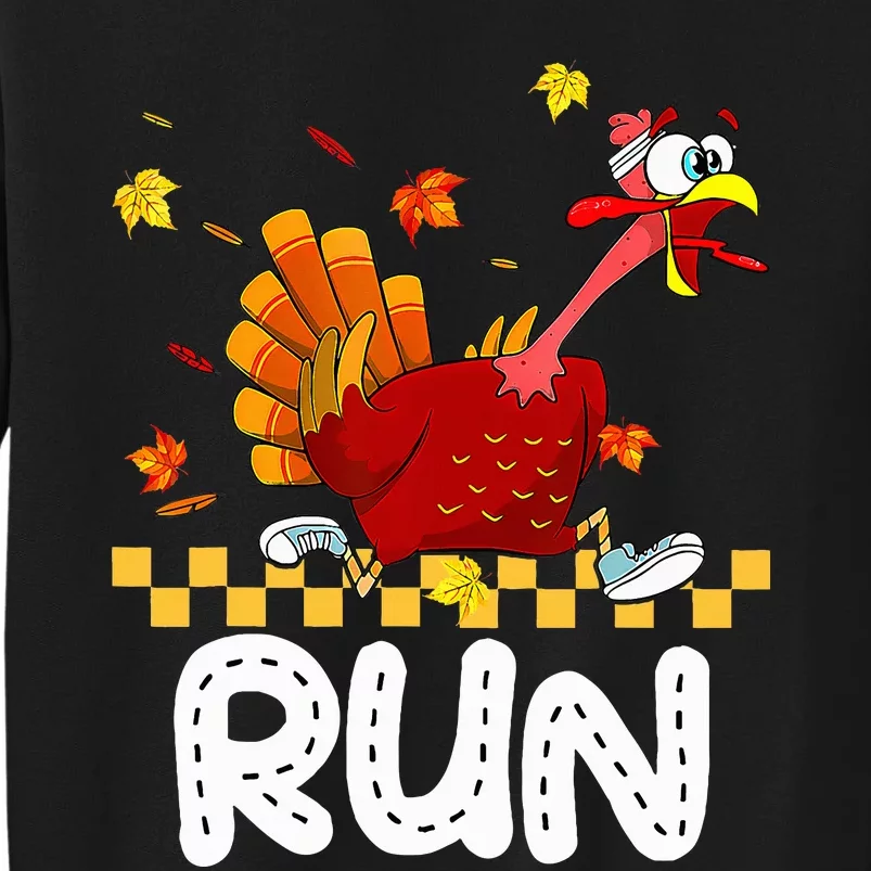 Turkey Run Costume Thanksgiving Running Turkey Trot Sweatshirt