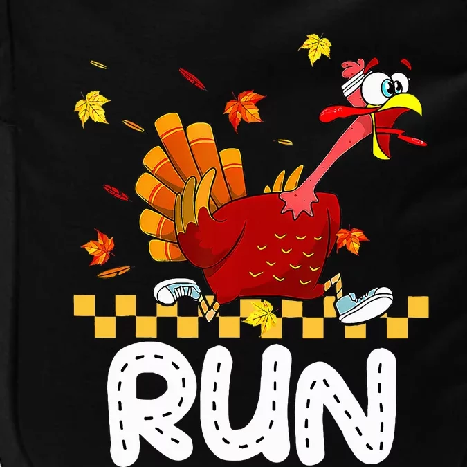 Turkey Run Costume Thanksgiving Running Turkey Trot Impact Tech Backpack