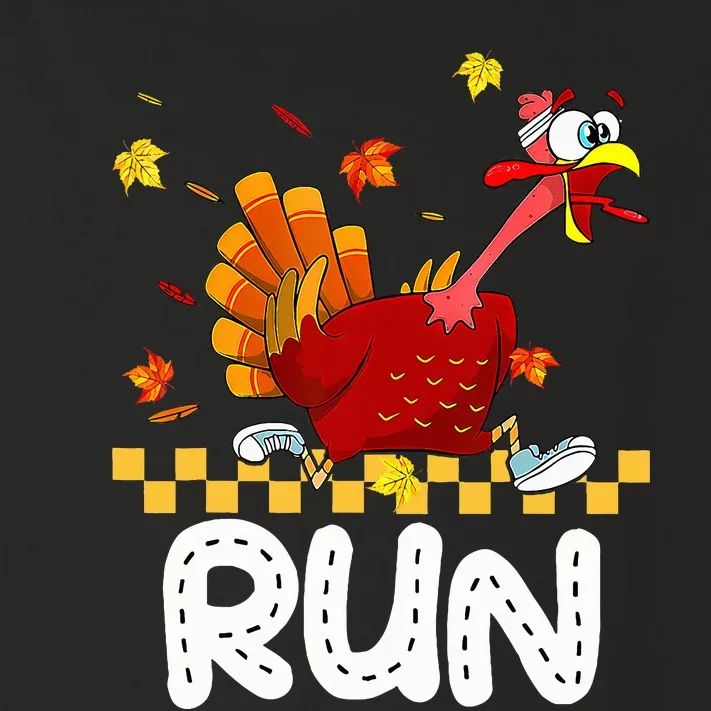 Turkey Run Costume Thanksgiving Running Turkey Trot Toddler Long Sleeve Shirt