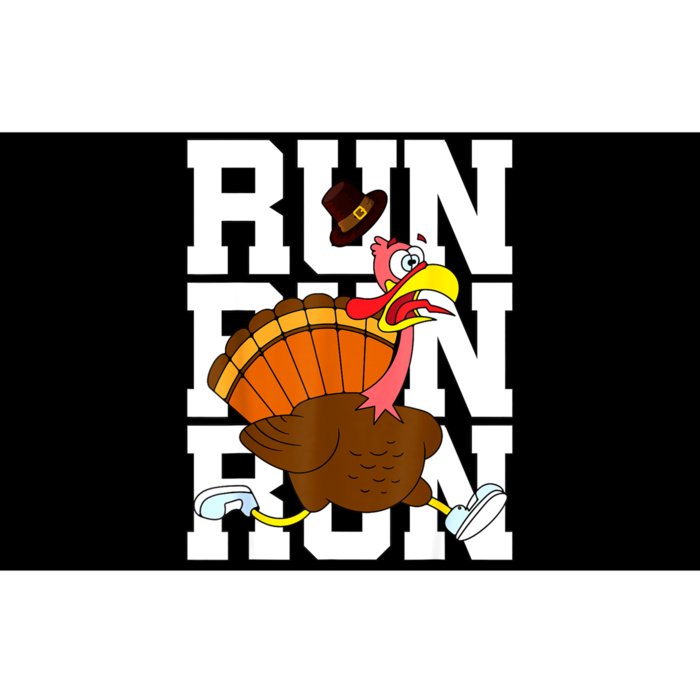 Turkey Run Costume Thanksgiving Running Turkey Trot Bumper Sticker