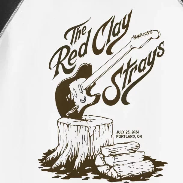 The Red Clay Strays Show At Portland Or July 25 2024 Toddler Fine Jersey T-Shirt