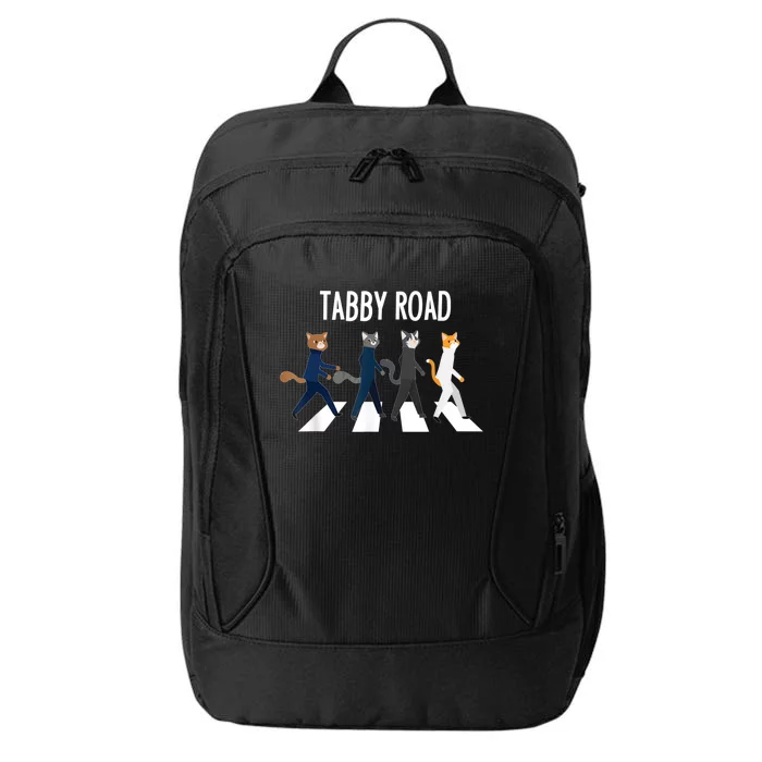 Tabby Road Cats Cat Lover City Backpack