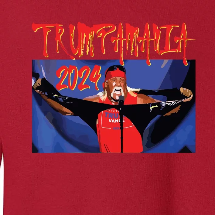 Trump Republican Convention Wrestling Meme Trumpamania Toddler Sweatshirt