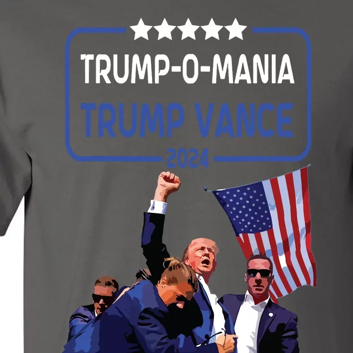 Trump Republican Convention Trumpomania Trump Vance 2024 Tall T-Shirt