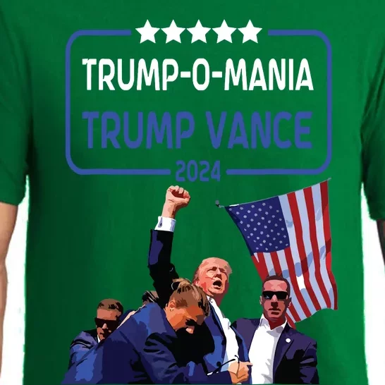 Trump Republican Convention Trumpomania Trump Vance 2024 Pajama Set