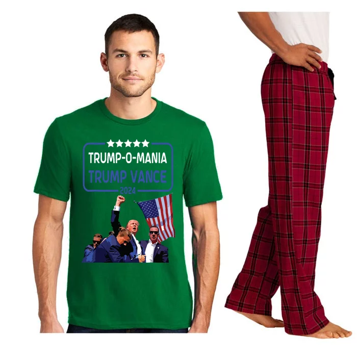 Trump Republican Convention Trumpomania Trump Vance 2024 Pajama Set