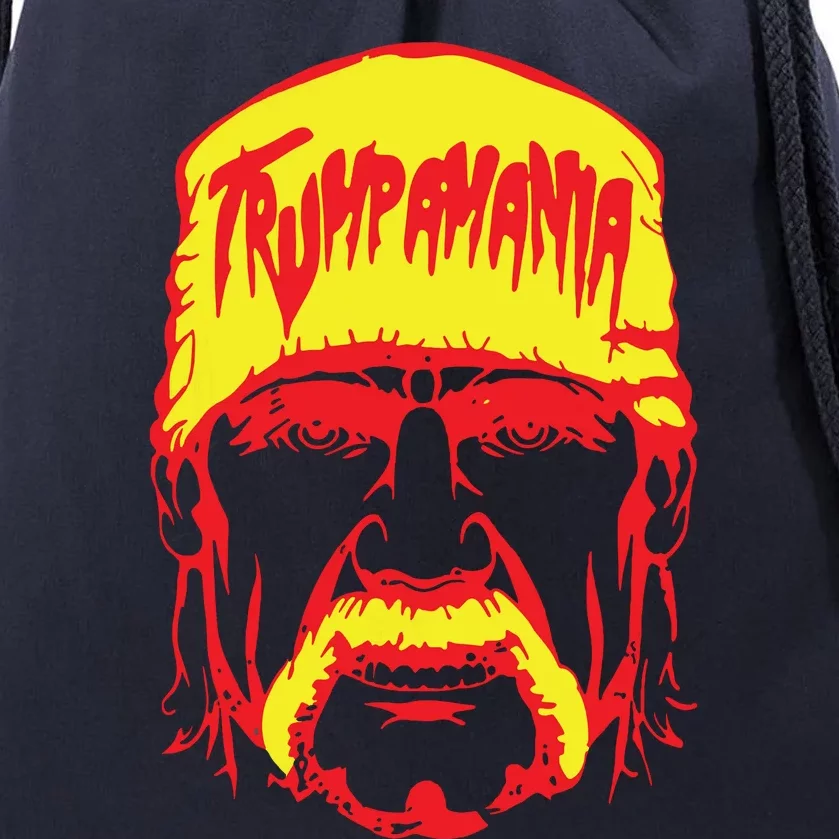 Trump Republican Convention Wrestling Meme Trumpamania Drawstring Bag