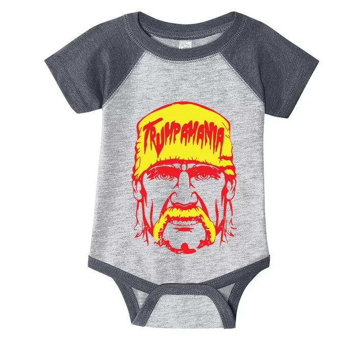 Trump Republican Convention Wrestling Meme Trumpamania Infant Baby Jersey Bodysuit