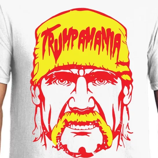 Trump Republican Convention Wrestling Meme Trumpamania Pajama Set