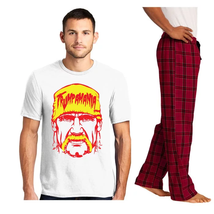 Trump Republican Convention Wrestling Meme Trumpamania Pajama Set