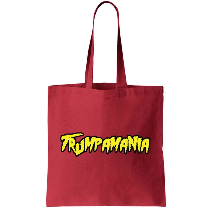 Trump Republican Convention Wrestling Meme Trumpamania Tote Bag