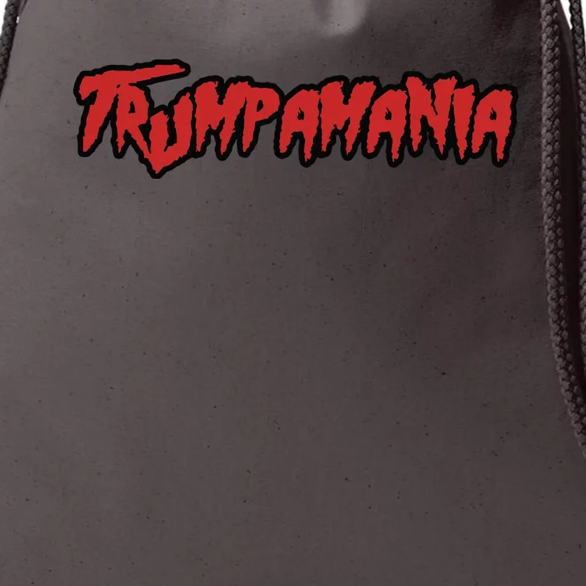 Trump Republican Convention Wrestling Meme Trumpamania Drawstring Bag