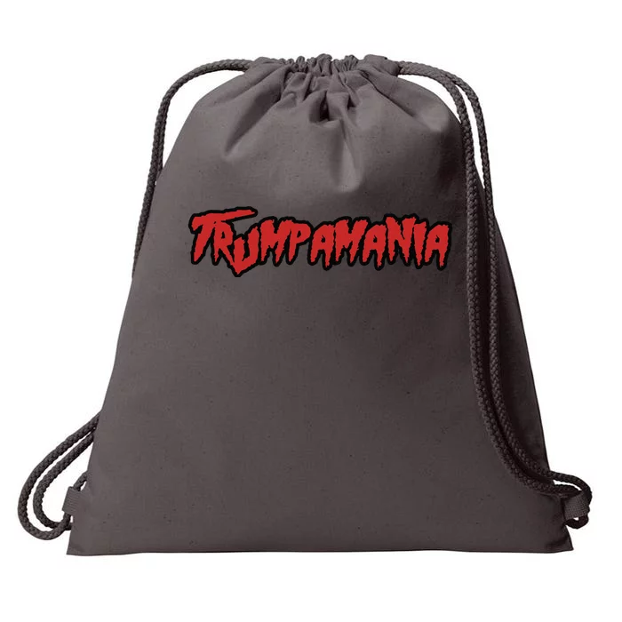 Trump Republican Convention Wrestling Meme Trumpamania Drawstring Bag