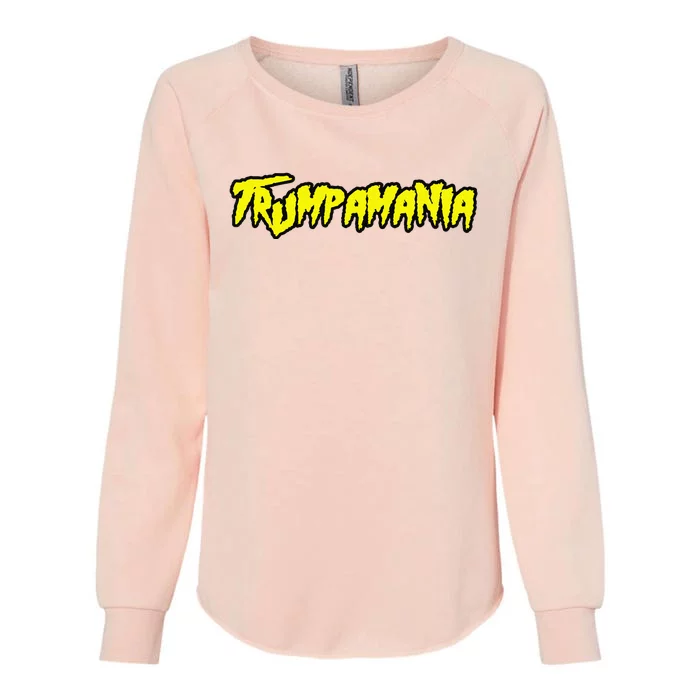 Trump Republican Convention Wrestling Meme Trumpamania Womens California Wash Sweatshirt