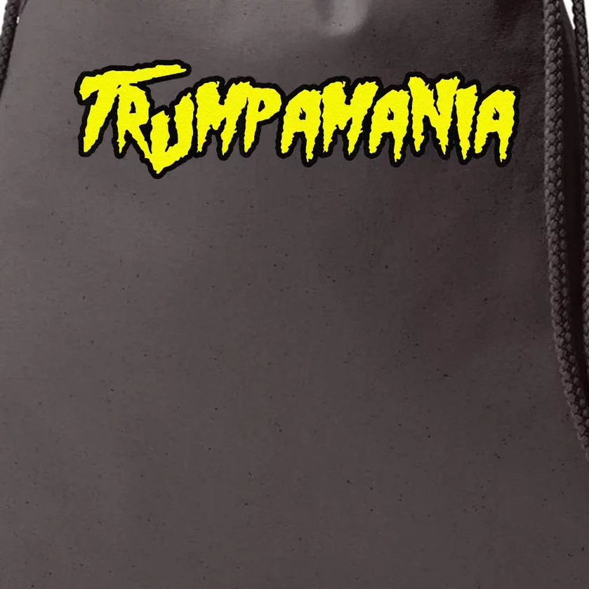 Trump Republican Convention Wrestling Meme Trumpamania Drawstring Bag