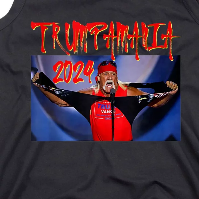 Trump Republican Convention Wrestling Meme Trumpamania Funny Tank Top