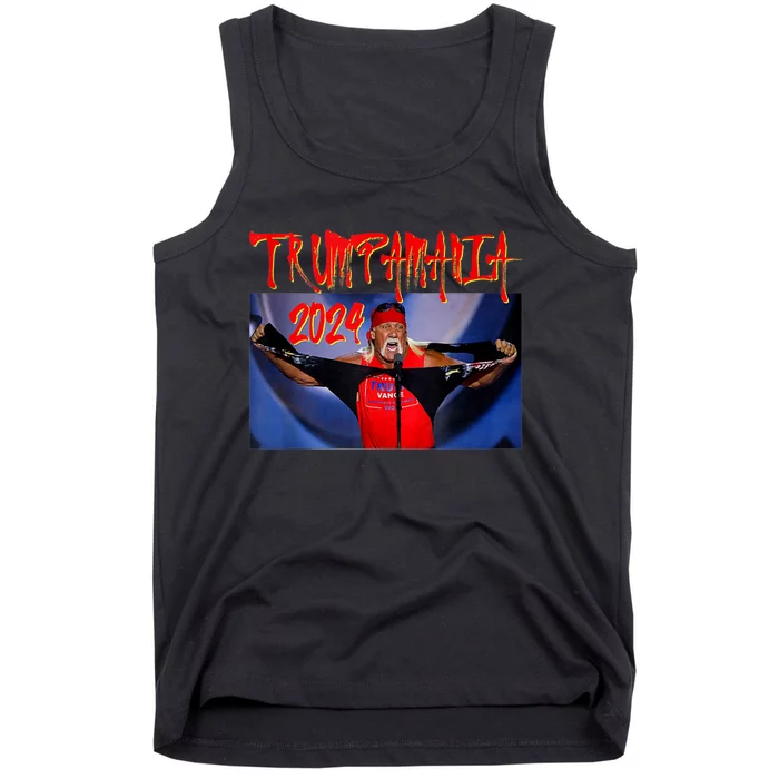 Trump Republican Convention Wrestling Meme Trumpamania Funny Tank Top