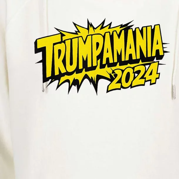 Trump Republican Convention Wrestling Meme Trumpamania Womens Funnel Neck Pullover Hood