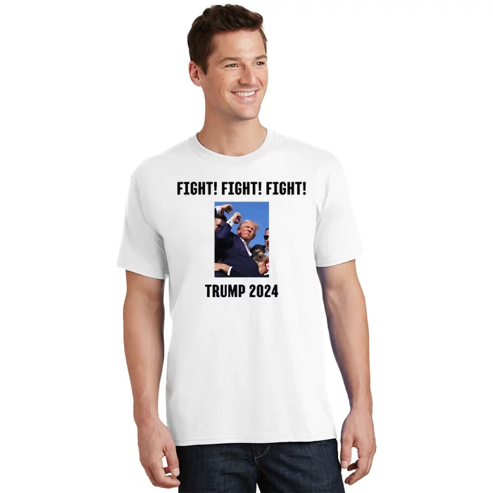 Trump Rally Campaign 2024 Fight Fight Fight T-Shirt