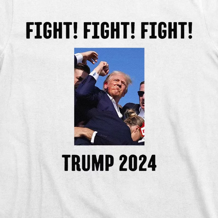 Trump Rally Campaign 2024 Fight Fight Fight T-Shirt