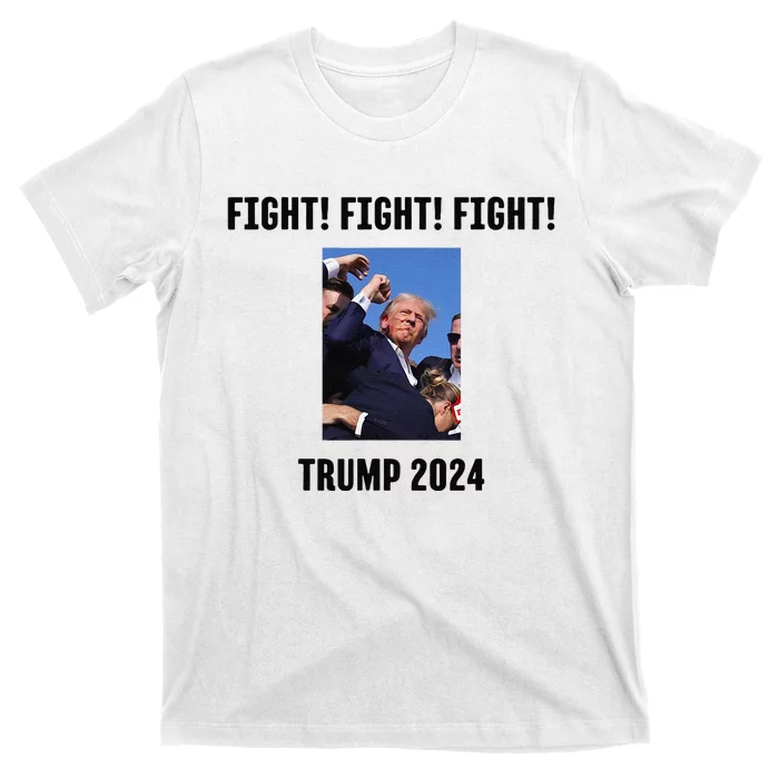 Trump Rally Campaign 2024 Fight Fight Fight T-Shirt