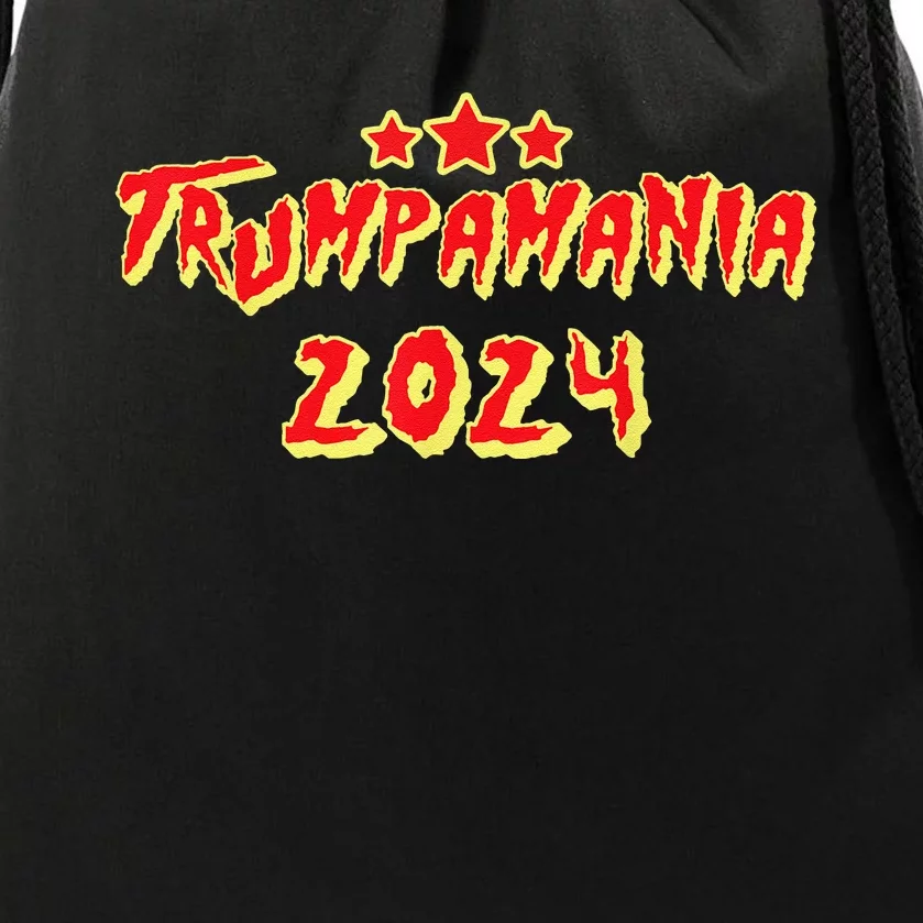 Trump Republican Convention Wrestling Meme Trumpamania Drawstring Bag