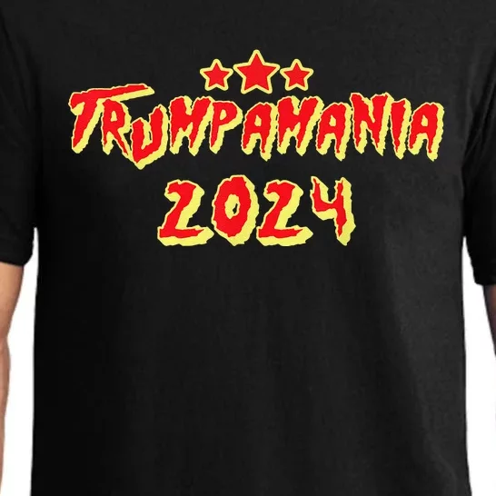 Trump Republican Convention Wrestling Meme Trumpamania Pajama Set