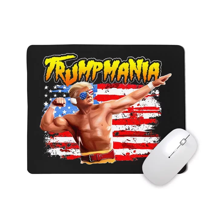 Trump Republican Convention Wrestling Meme Trumpamania Mousepad