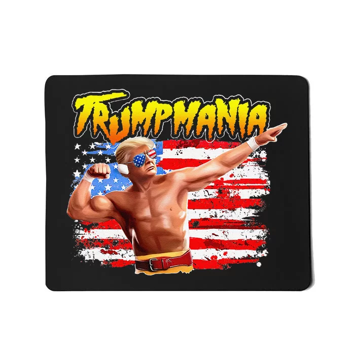 Trump Republican Convention Wrestling Meme Trumpamania Mousepad