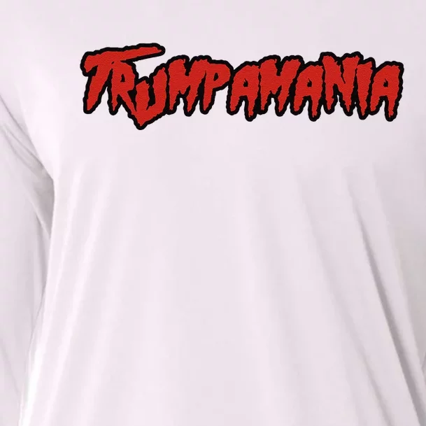 Trump Republican Convention Wrestling Meme Trumpamania Cooling Performance Long Sleeve Crew