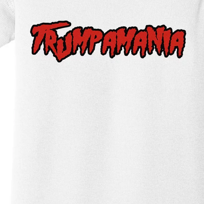 Trump Republican Convention Wrestling Meme Trumpamania Baby Bodysuit