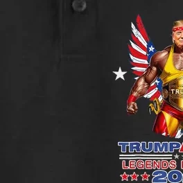 Trump Republican Convention Wrestling Meme Trumpamania Funny Dry Zone Grid Performance Polo