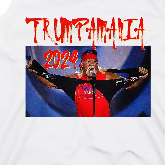 Trump Republican Convention Wrestling Meme Trumpamania Funny Tank Top