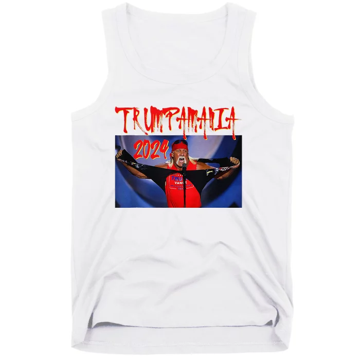 Trump Republican Convention Wrestling Meme Trumpamania Funny Tank Top