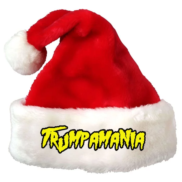 Trump Republican Convention Wrestling Meme Trumpamania Premium Christmas Santa Hat